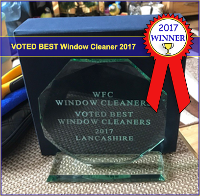 VOTED BEST WINDOW CLEANER 2017