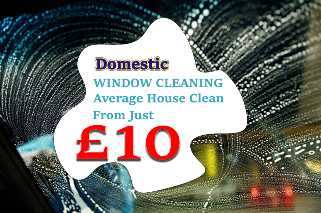 Domestic window cleaning service for terraced houses