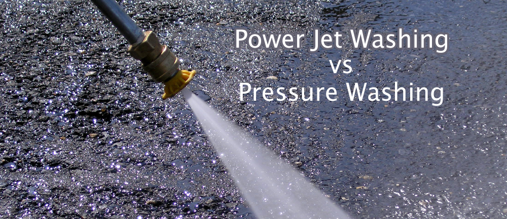 Power Jet Washing vs Pressure Washing | WFC Window Cleaning