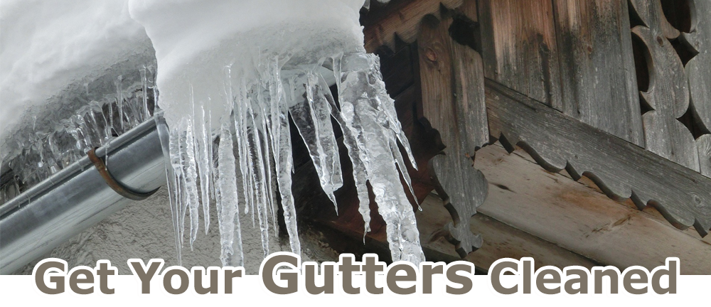 Gutters Cleaned Before Winter ICE | WFC Window Cleaning
